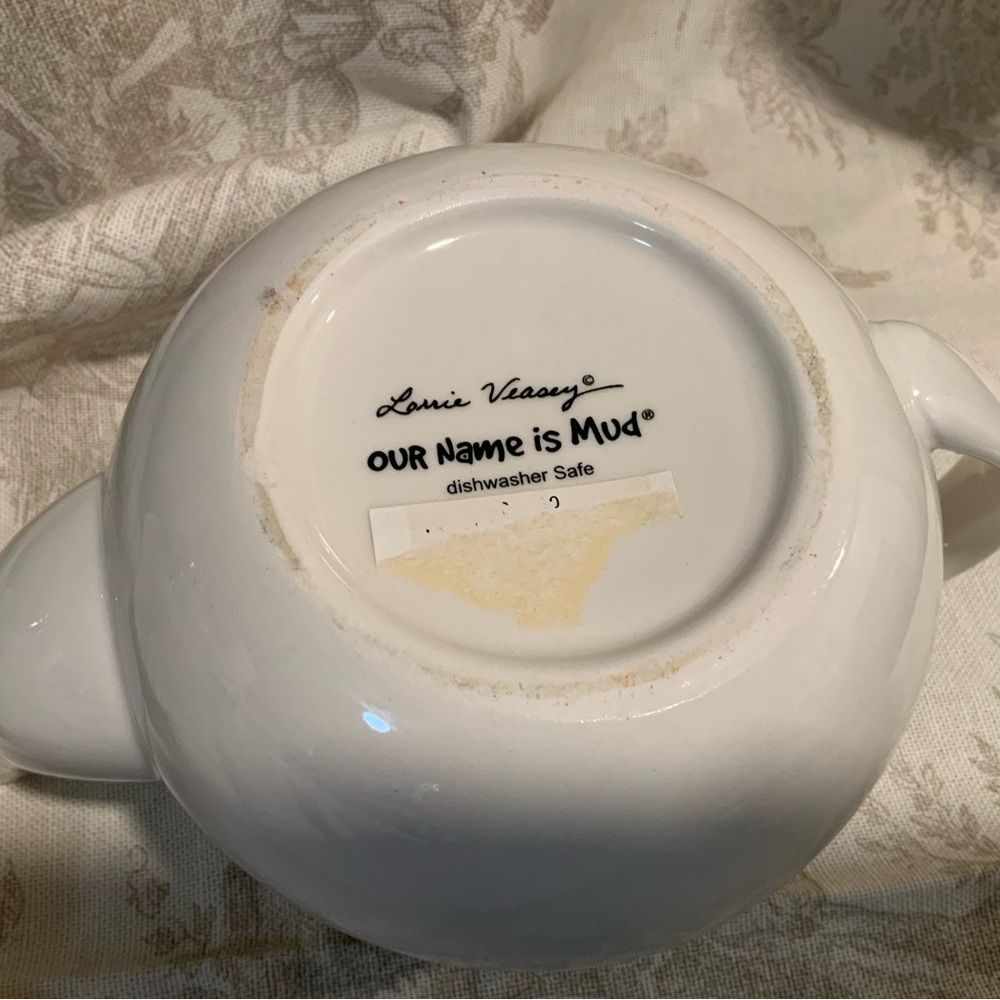 Lorrie Veasey Ceramic Teapot  "You Are Loved" Enesco - Picture 6 of 8